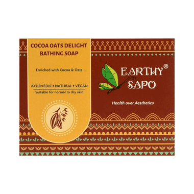 Earthy Sapo Cocoa Oats Delight Bathing Soap
