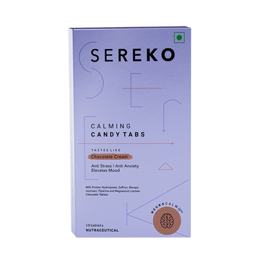 Sereko Calming Candy Tablet Chocolate Cream