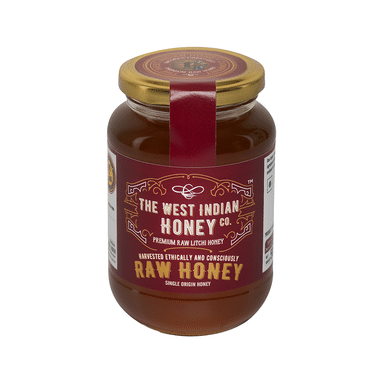 The West Indian Honey Co. Premium Raw Litchi Honey (500gm Each) | Zero Added Sugar