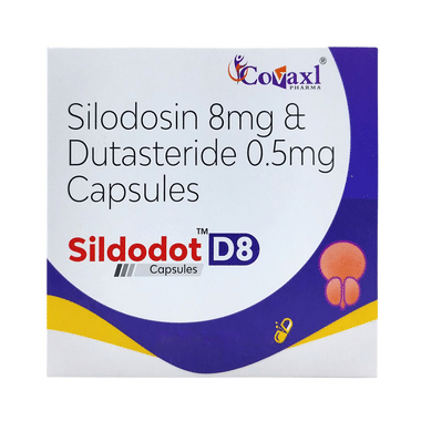 Sildodot D 8mg/0.5mg Capsule