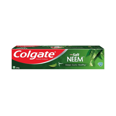 Colgate Active Salt Toothpaste | For Healthy Teeth & Gums Neem Toothpaste