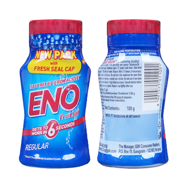 Eno Powder | Provides Fast Relief from Acidity | Flavour Regular