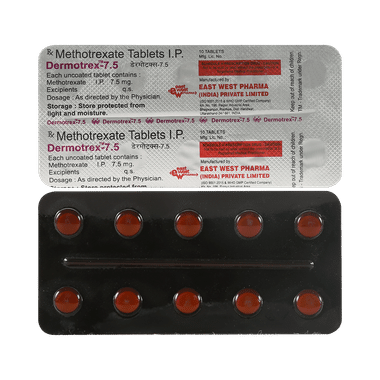 Dermotrex 7.5mg Tablet