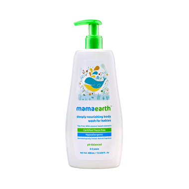 Mamaearth Deeply Nourishing Body Wash For Babies.