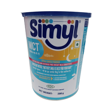 Simyl-MCT Spray Dried | For Lactose & Sucrose Intolerant Babies | Powder