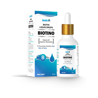 HealthVit Biotin Liquid Drops