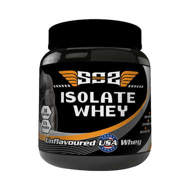 SOS Nutrition Isolate Whey Protein Powder Unflavored