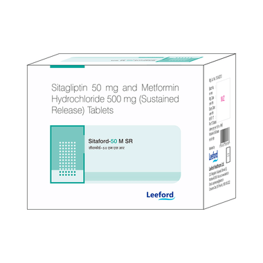 Sitaliptin M 50mg/500mg Tablet SR