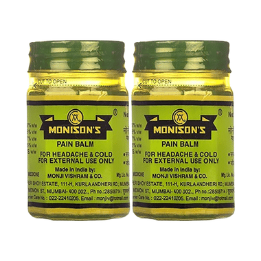 Monisons  Pain Balm (100gm Each)