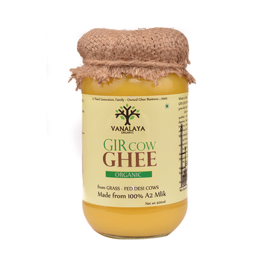 Vanalaya Organic Gir Cow Ghee | Made From 100% A2 Milk