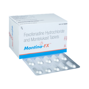 मोन्टिना एफएक्स 10mg/120mg टैबलेट