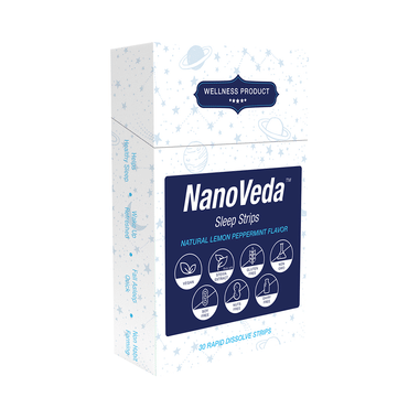 NanoVeda Sleep Strip Natural Lemon Peppermint