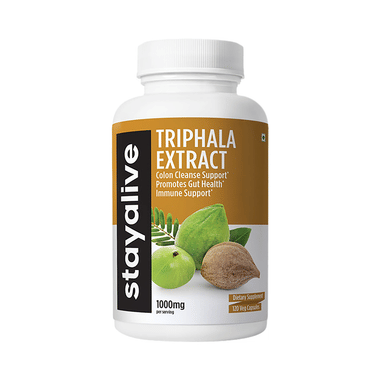 Stayalive Triphala Extract Veg Capsule