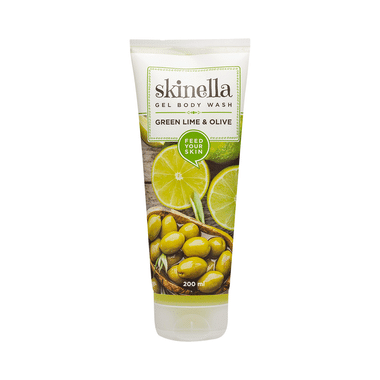 Skinella Body Wash Gel Green Lime & Olive