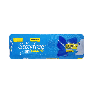 Stayfree Secure Cottony Soft With Wings Pads Regular