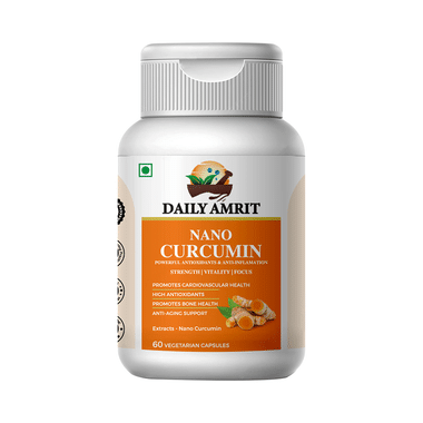 Daily Amrit Nano Curcumin Vegetarian Capsule