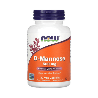 Now Foods D-Mannose 500mg Veg Capsule