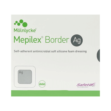 Mepilex Border Ag Dressing 10cm X 25cm