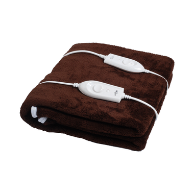 Expressions POLAR103DB Super Soft Electric Bed Warmer Double 150x160cm Brown