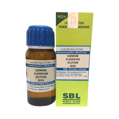 SBL Cadmium Fluoratum Dilution 30 CH