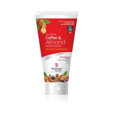 Peaurega Naturals Nourishing Coffee And Almond Gentle Exfoliator