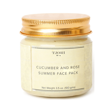 Tjori Cucumber And Rose Summer Face Pack