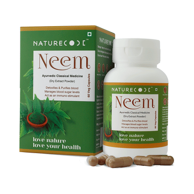 Nature Code Neem Veg Capsule