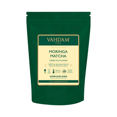 Vahdam Moringa Matcha Teas Green Tea Powder