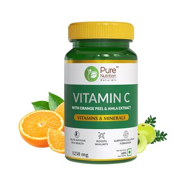 Pure Nutrition Vitamin C 1250mg Veg Tablet