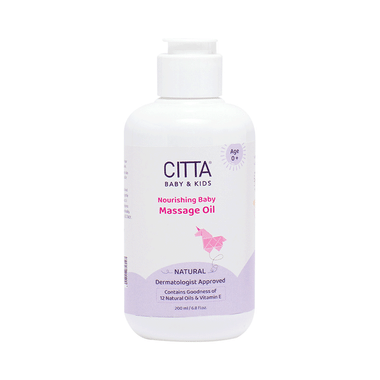 Citta Nourishing Baby Massage Oil