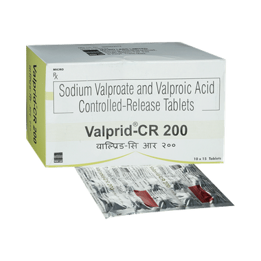 Valprid CR 200 Tablet