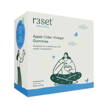 R3SET Apple Cider Vinegar Gummies Apple
