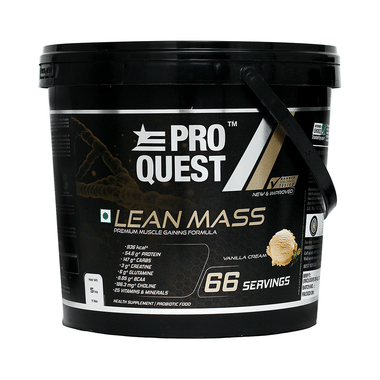 Pro Quest Lean Mass Powder Vanilla Cream