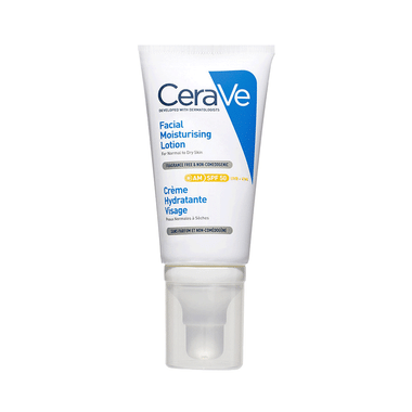 CeraVe AM Facial Moisturising Lotion For Normal To Dry Skin SPF 50