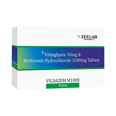 Vildazem-M 1000 Tablet