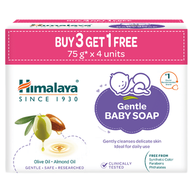 Himalaya Gentle Baby Soap 75gm Value Pack
