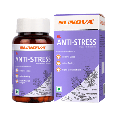 Sunova Anti-Stress Veg Capsule