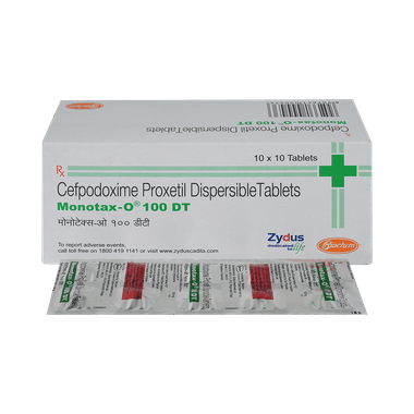Monotax O 100mg Tablet DT