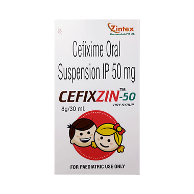 Cefixzin 50 Dry Syrup