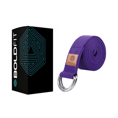 Boldfit Yoga Belt Purple