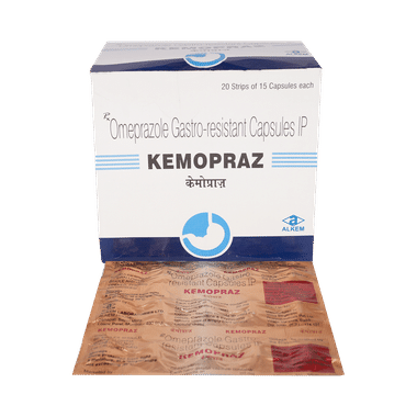 Kemopraz 20mg Capsule