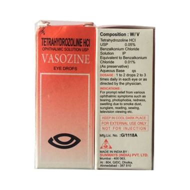 Vasozine 0.05% Eye Drop