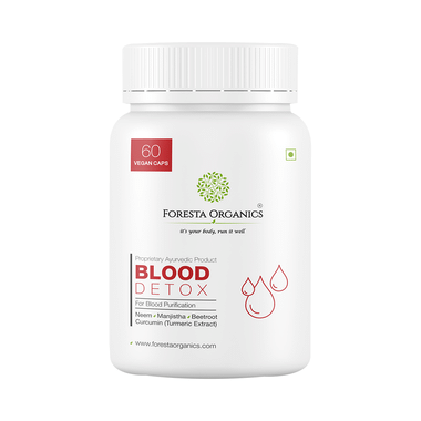 Foresta Organics Blood Detox Vegan Capsule