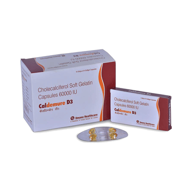 Caldemure D3 Soft Gelatin Capsule