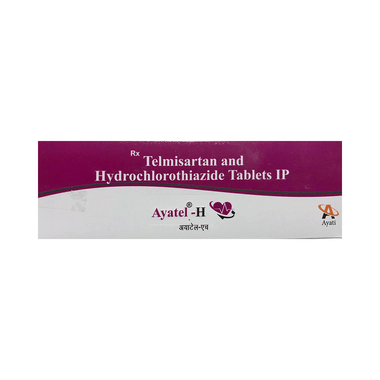 Ayatel H 40mg/12.5mg Tablet