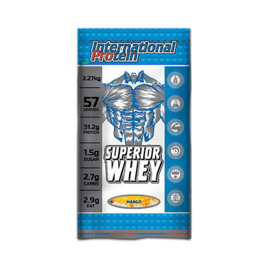 International Protein Superior Whey Protein Powder Mango