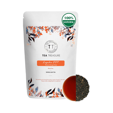 Tea Treasure Lopchu FOP (Flowery Orange Pekoe) Whole Leaf Black Tea