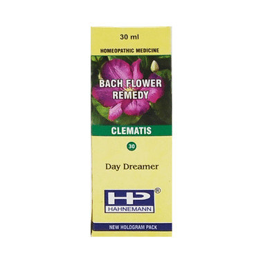 Hahnemann Bach Flower Clematis 30