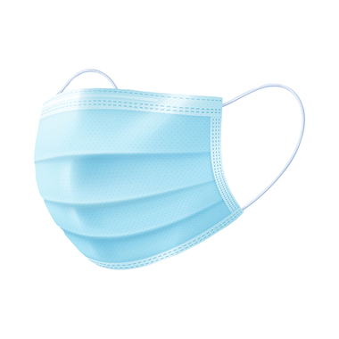 Boldfit 3 Ply Surgical Safe Mask (50 Each) Blue