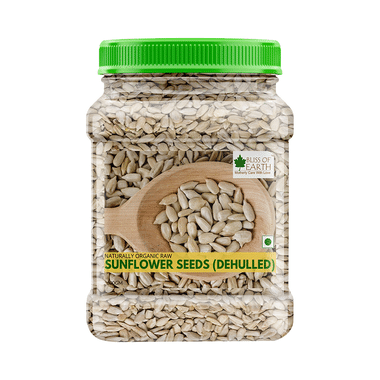 Bliss Of Earth Naturally Organic Raw Sunflower Seeds (Dehulled)